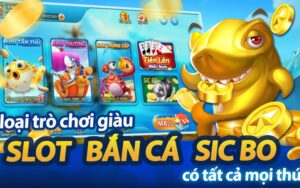 giao diện bắn cá Rồng Vàng