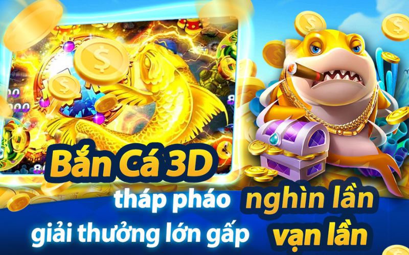 săn cá trong bắn cá Rồng Vàng