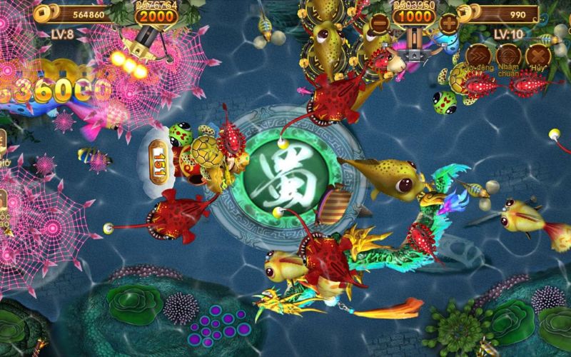 giao diện game bắn cá Tam Quốc