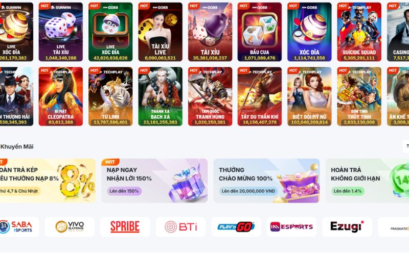 giao diện trang về chúng tôi